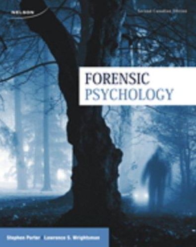 Forensic Psychology (Canadian)