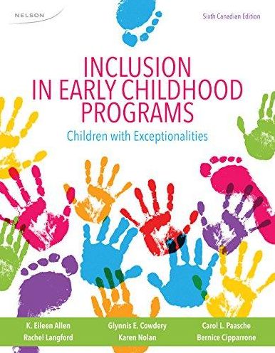 Inclusion in Early Childhood Programs