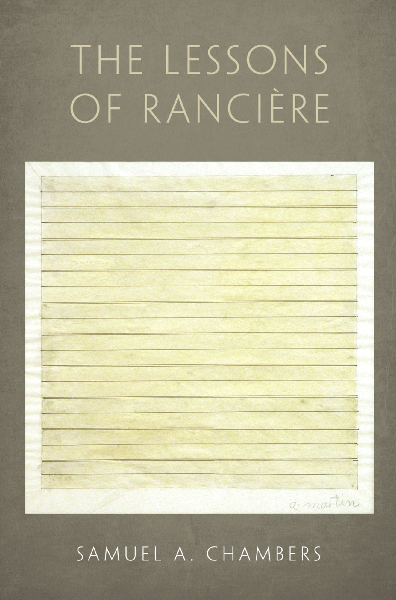 The Lessons of Rancière