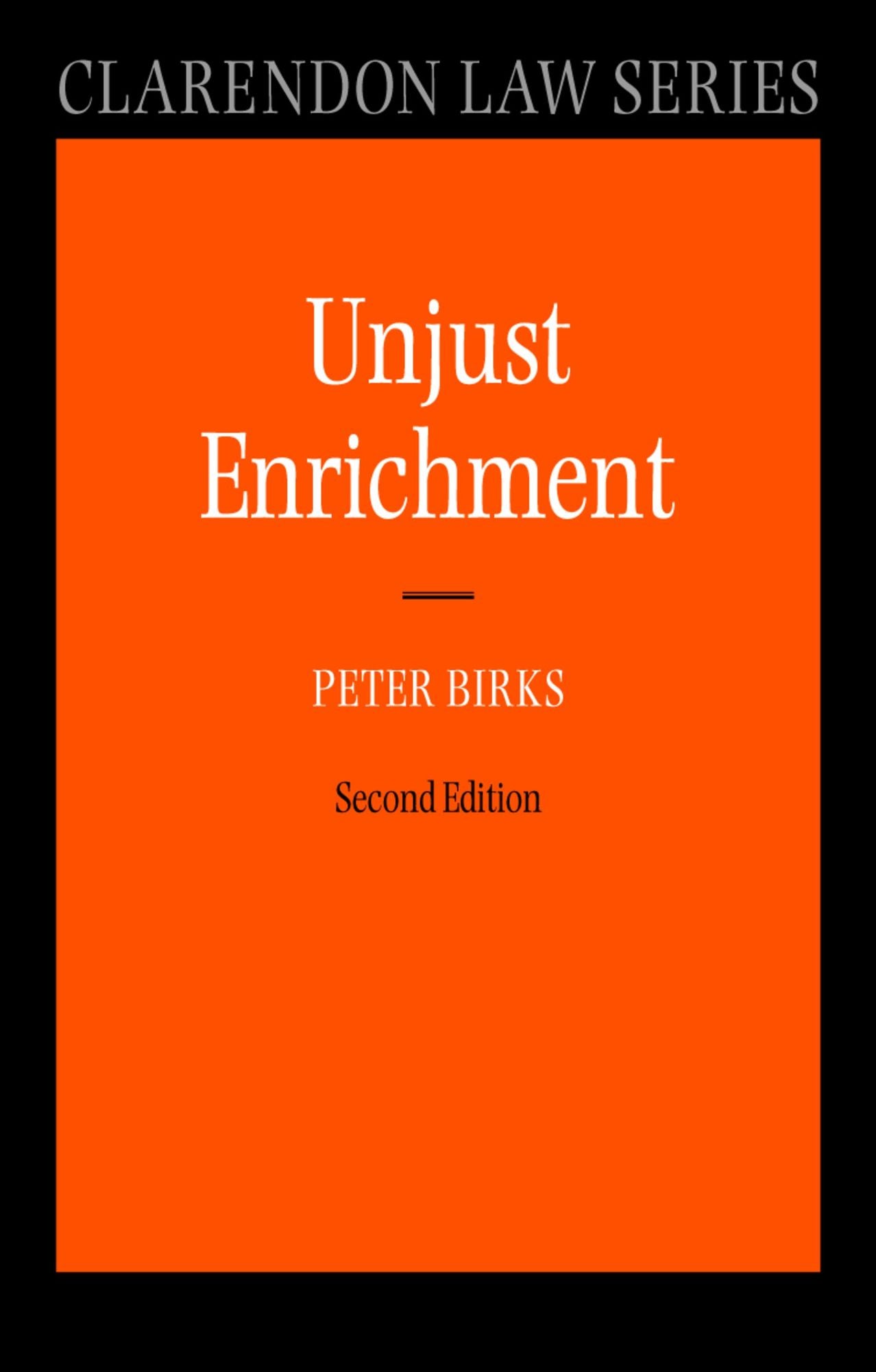 Unjust Enrichment