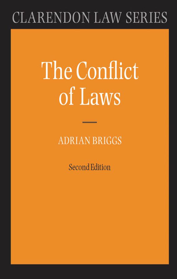 The Conflict of Laws