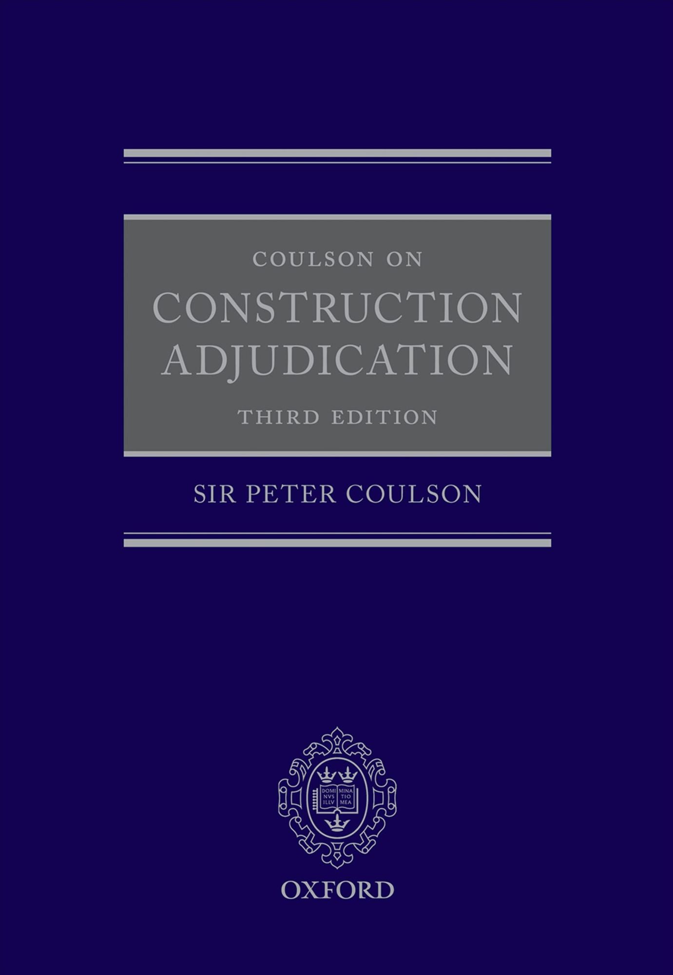 Coulson on Construction Adjudication