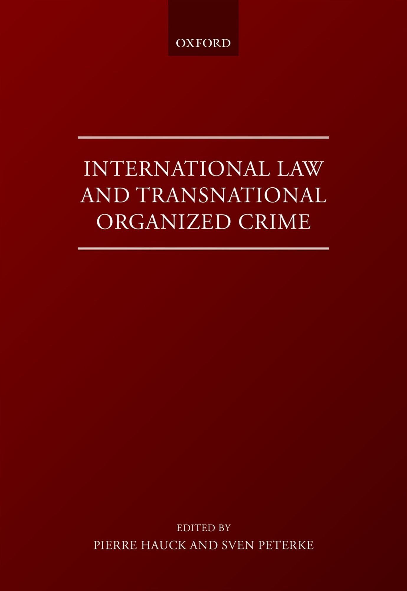 International Law and Transnational Organised Crime