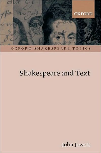 Shakespeare and Text