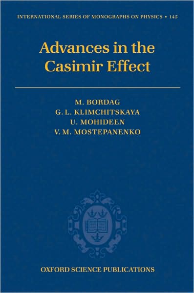 Advances in the Casimir Effect