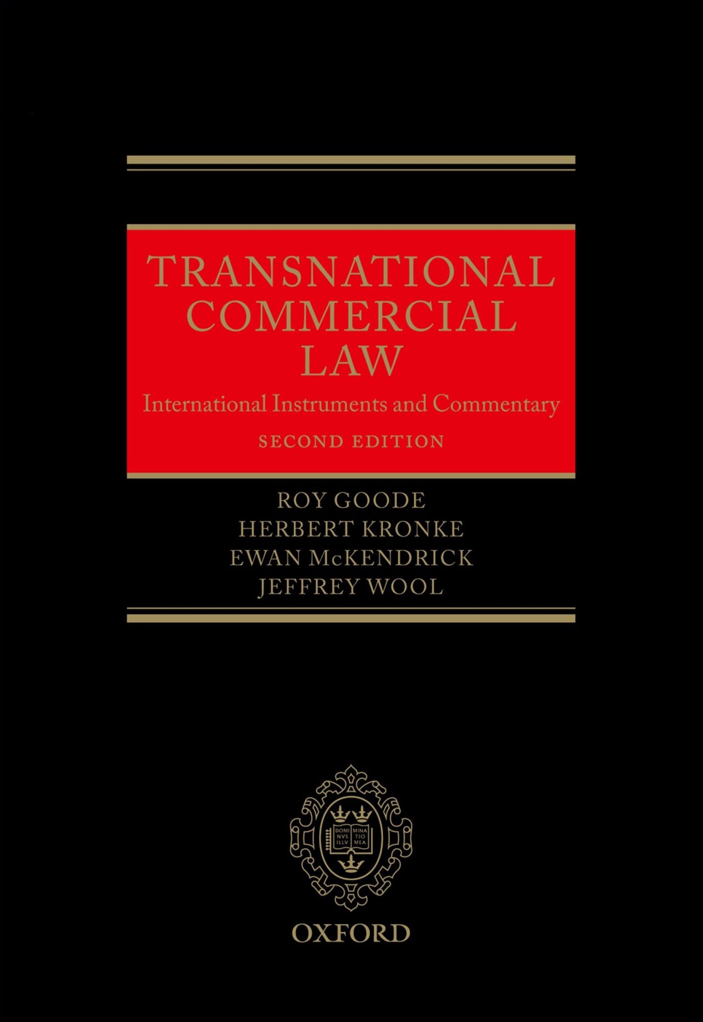 Transnational Commercial Law: International Instruments and Commentary