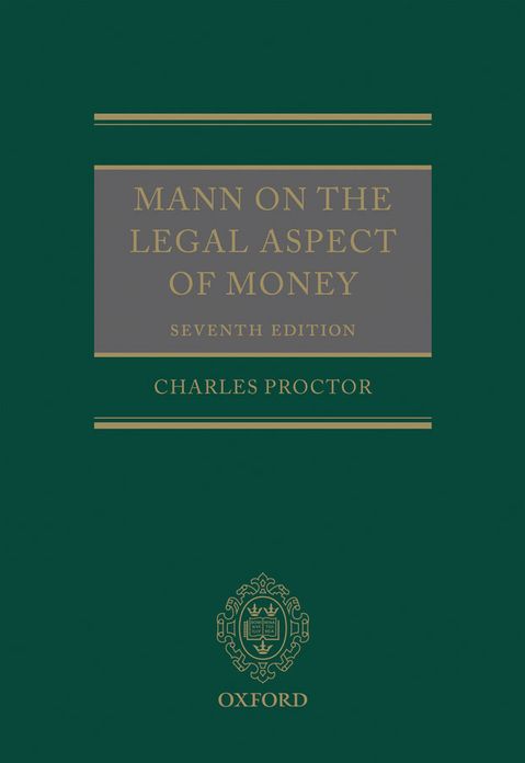 Mann on the Legal Aspect of Money