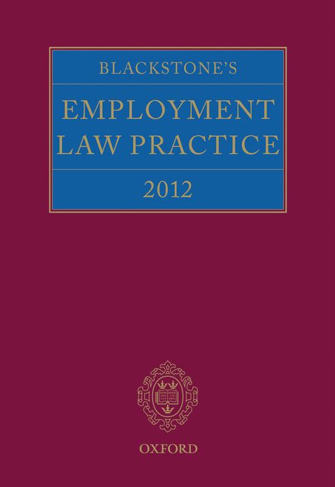 Blackstone's Employment Law Practice 2012