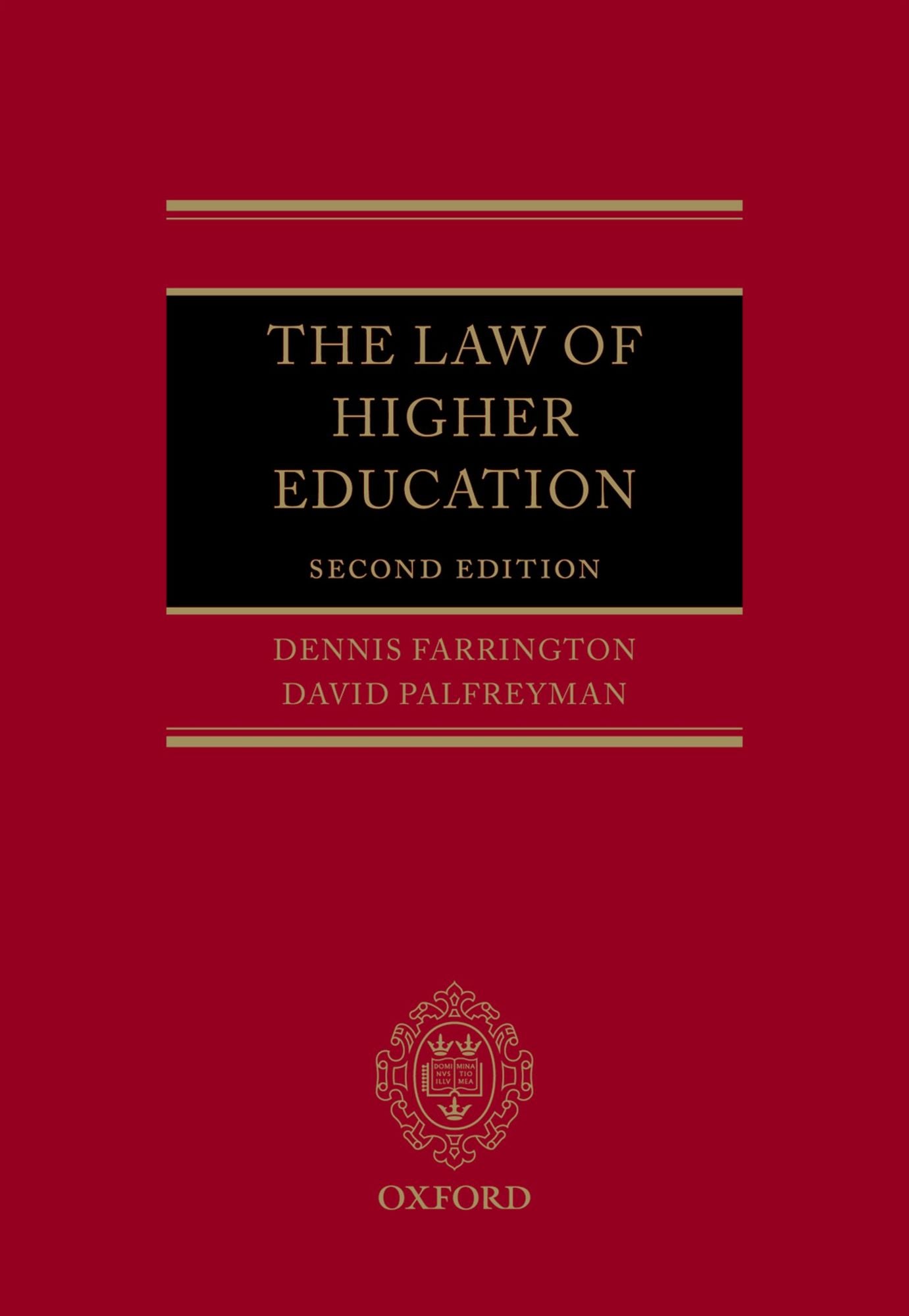 The Law of Higher Education