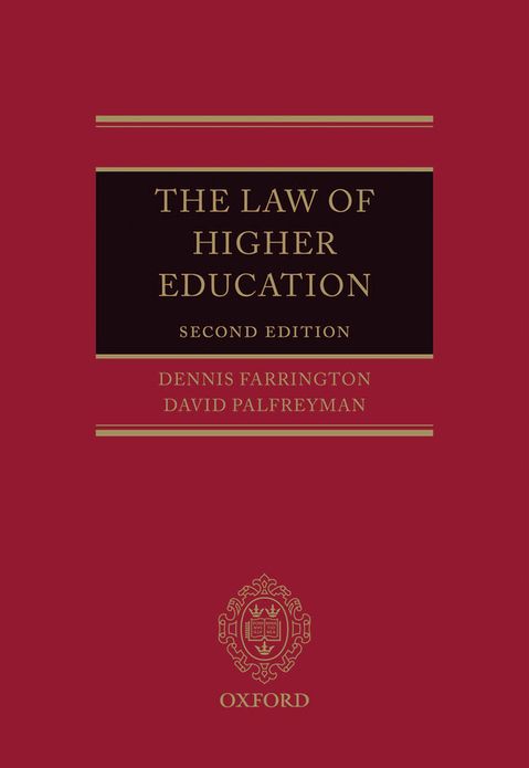 The Law of Higher Education