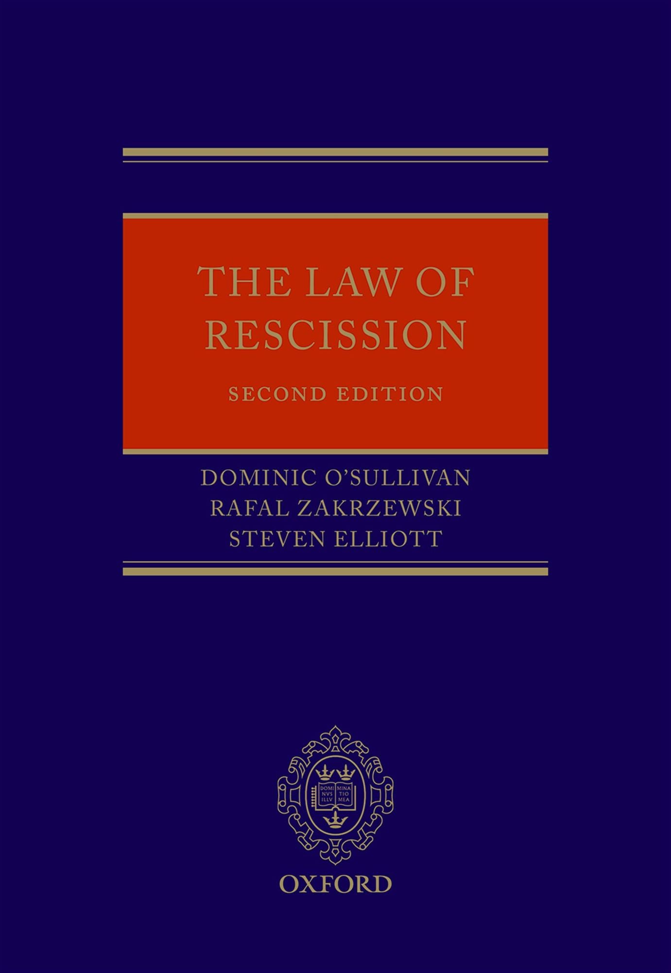 The Law of Rescission