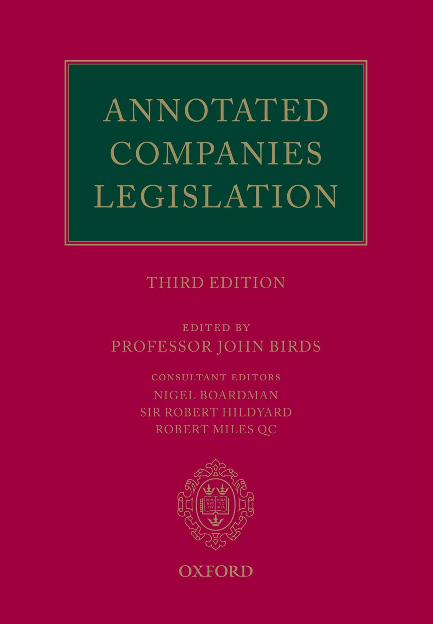 Annotated Companies Legislation