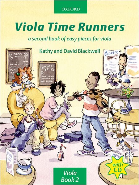 Viola Time Runners (book + CD)