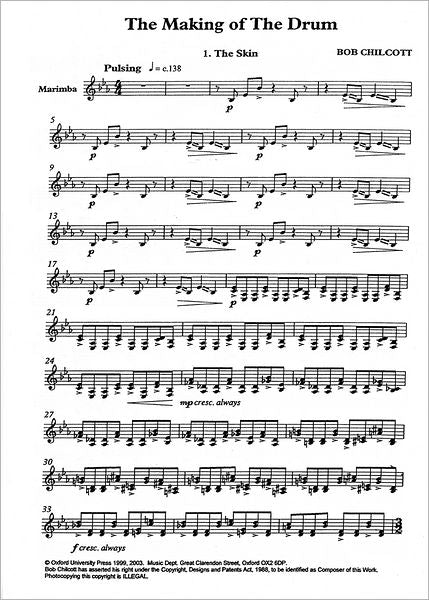 The Making of the Drum: Marimba part