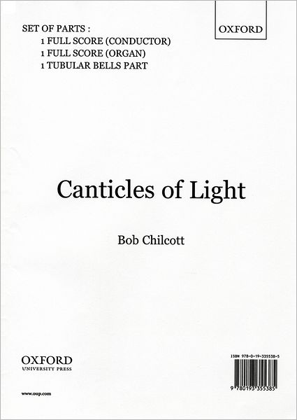 Canticles of Light: Tubular bells and organ accompaniment