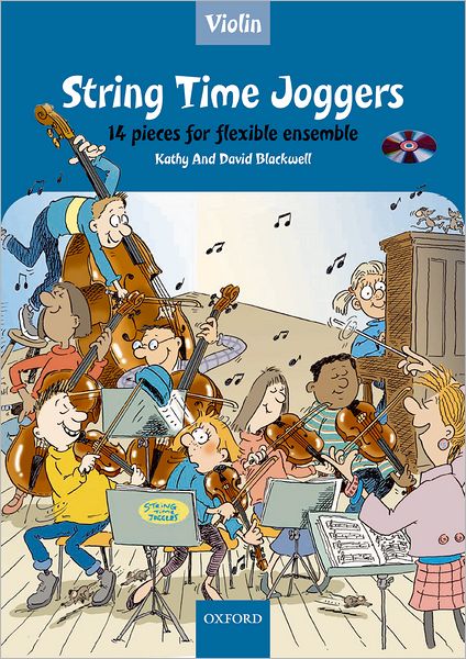 String Time Joggers Violin book: 14 pieces for flexible ensemble