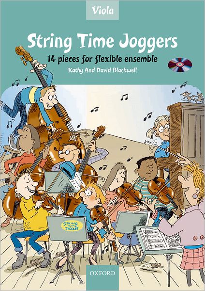 String Time Joggers Viola book: 14 pieces for flexible ensemble