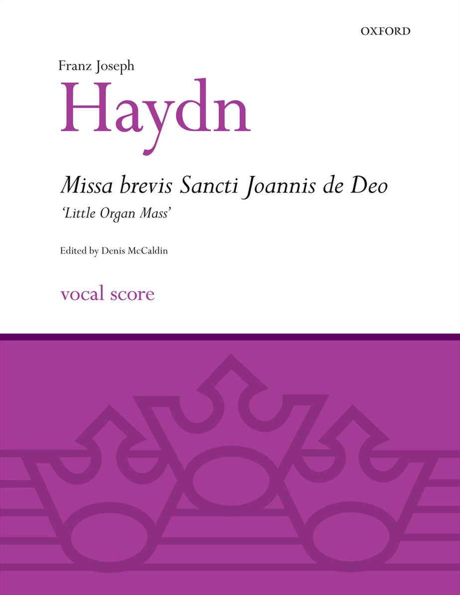 Missa Brevis Sancti Joannis de Deo (Little Organ Mass): Vocal score
