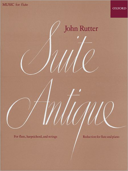 Suite Antique: Reduction for flute and piano
