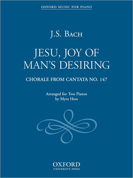 Jesu, Joy of Man's Desiring: Duet for two pianos