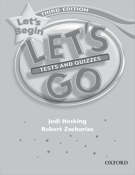 Let's Go, Let's Begin Tests and Quizzies
