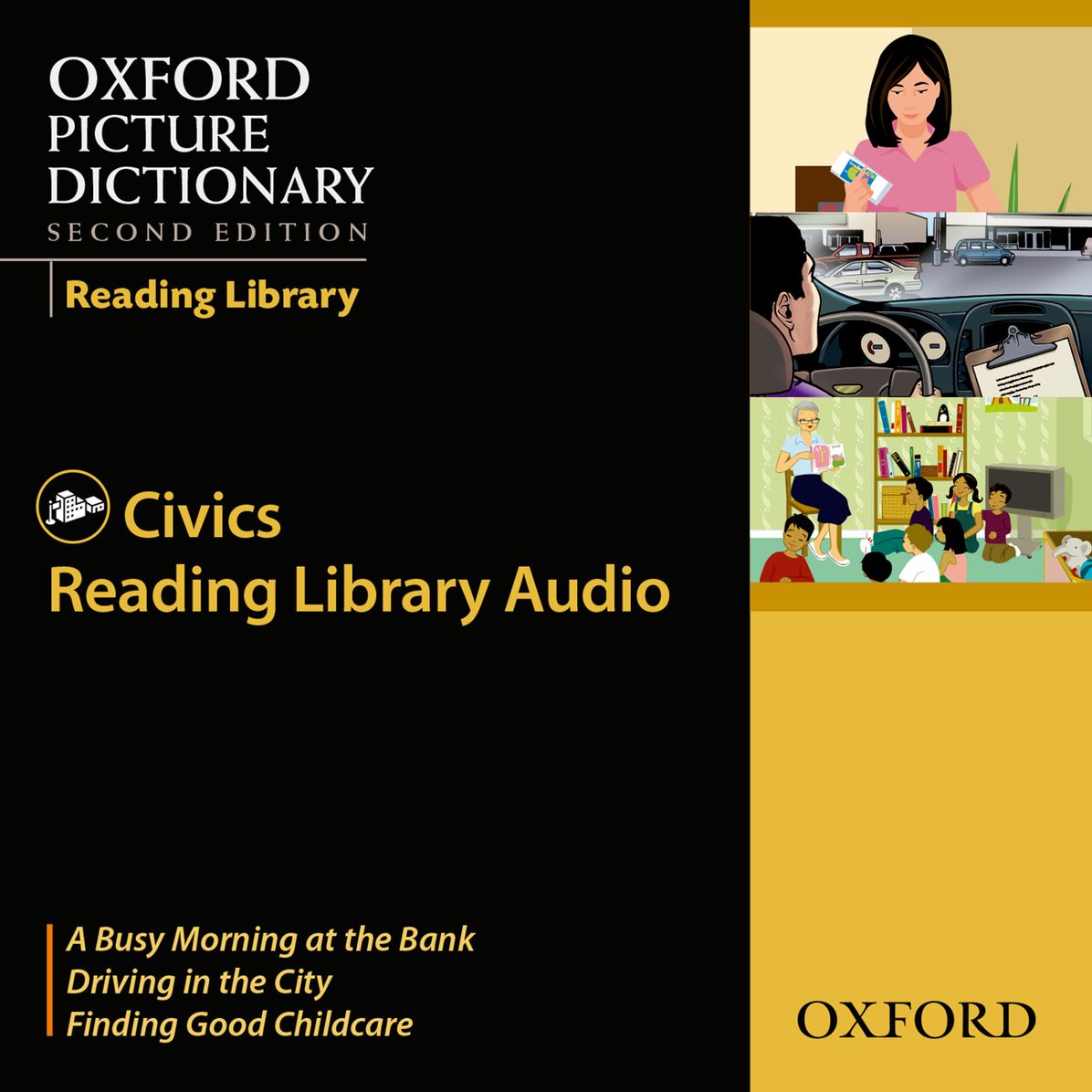 Oxford Picture Dictionary Reading Library Civics Audio CD