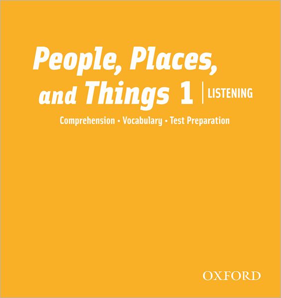 People, Places and Things 1 Listening Class CDs