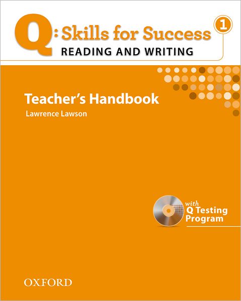 Q: Skills for Success - Reading & Writing 1: Teacher Book