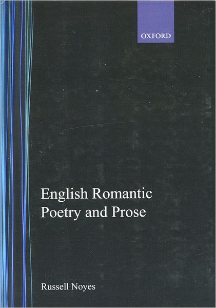 English Romantic Poetry and Prose