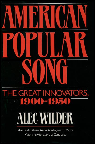 American Popular Song: The Great Innovators, 1900-1950