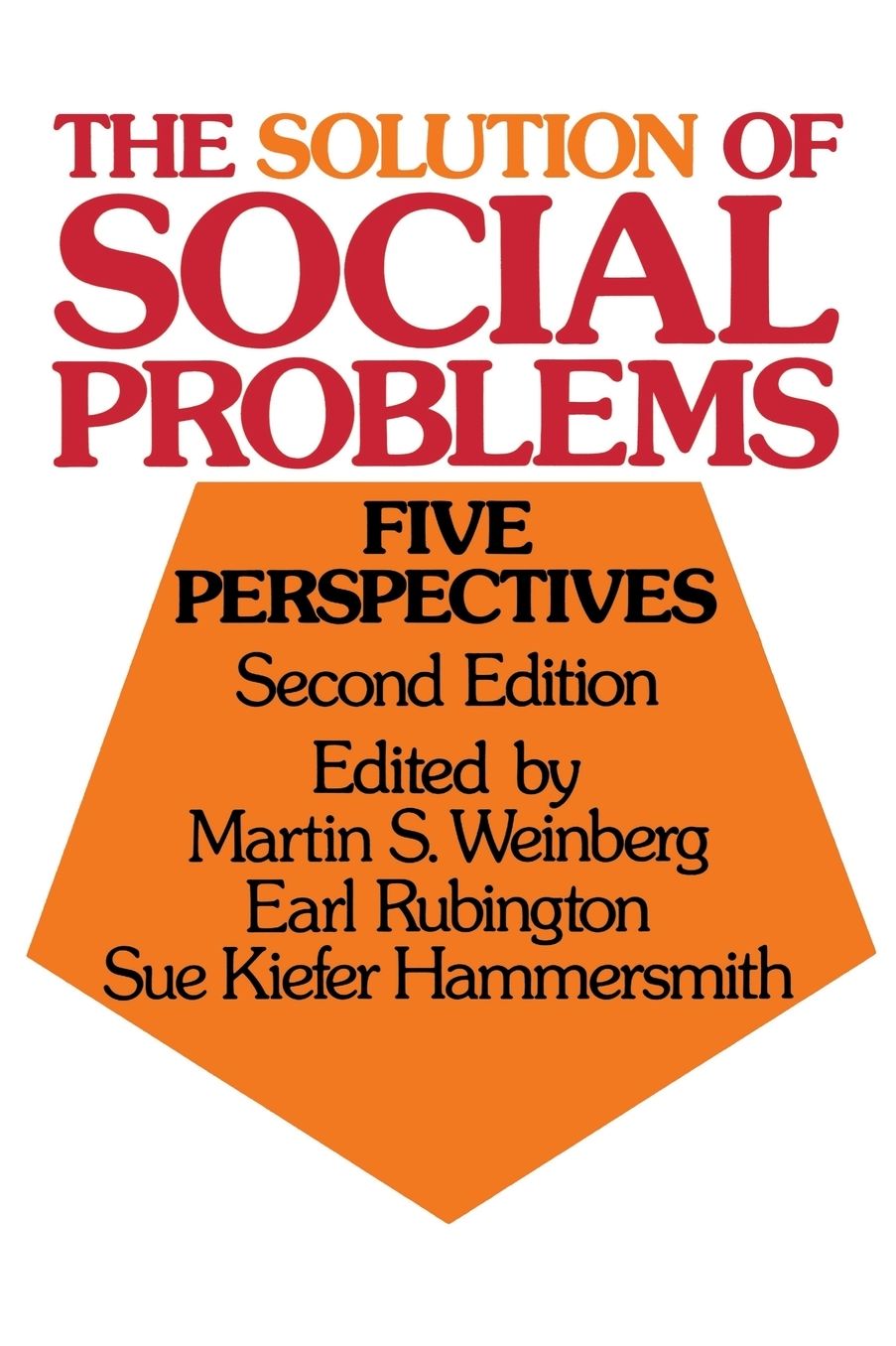 The Solution of Social Problems: Five Perspectives