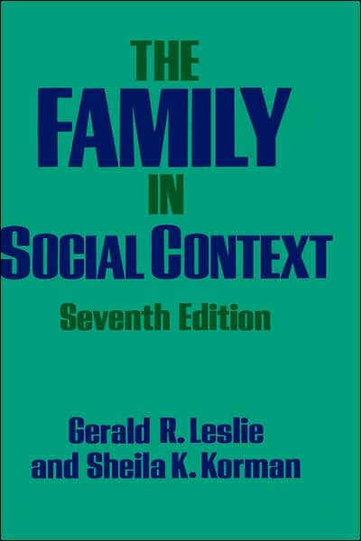 The Family in Social Context