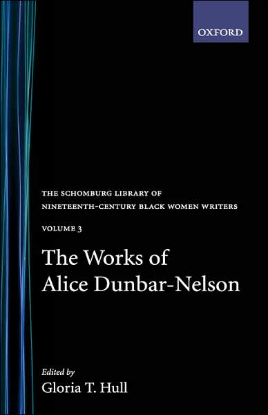 Works of Alice Dunbar-Nelson, Vol. 3