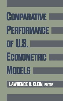 Comparative Performance of U.S. Econometric Models