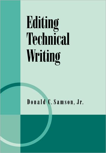 Editing Technical Writing