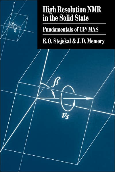 High Resolution NMR in the Solid State: Fundamentals of CP/MAS