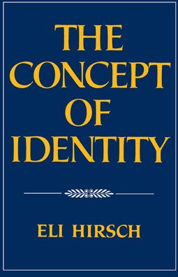 The Concept of Identity