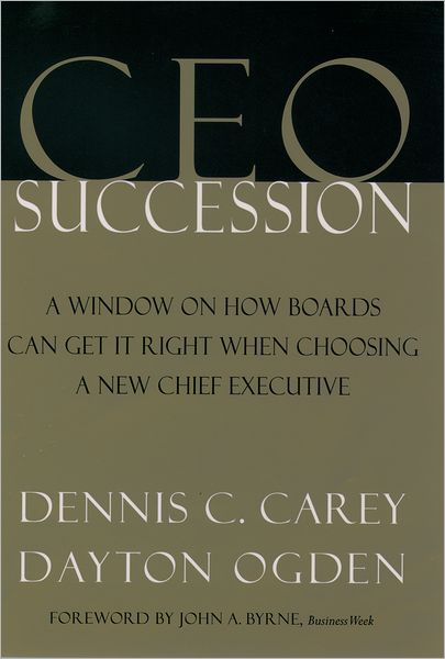 CEO Succession
