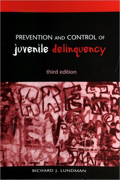 Prevention and Control of Juvenile Delinquency