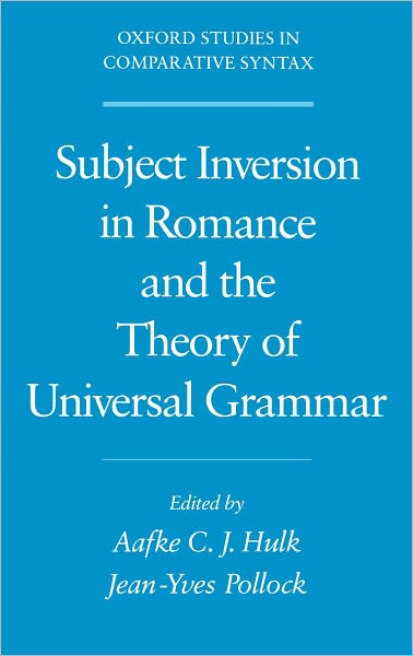 Subject Inversion in Romance and the Theory of Universal Grammar