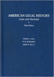 American Legal History: Cases and Materials