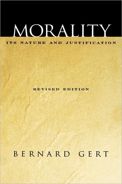 Morality: Its Nature and Justification
