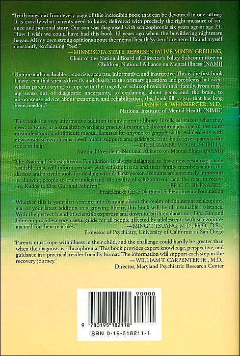 If Your Adolescent Has Schizophrenia: An Essential Resource for Parents