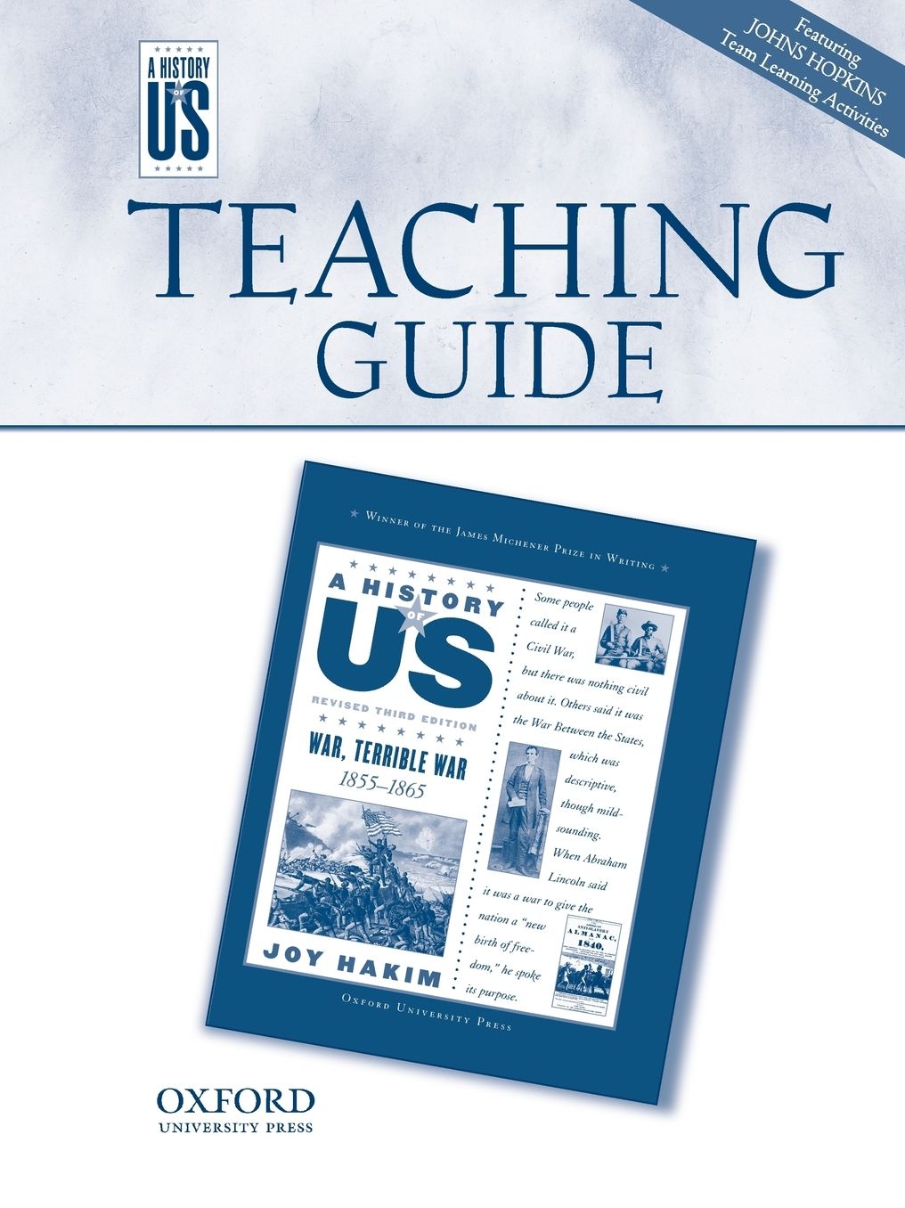 Teachers Guide for War Terrible War Book 6 Hofus Grade 8
