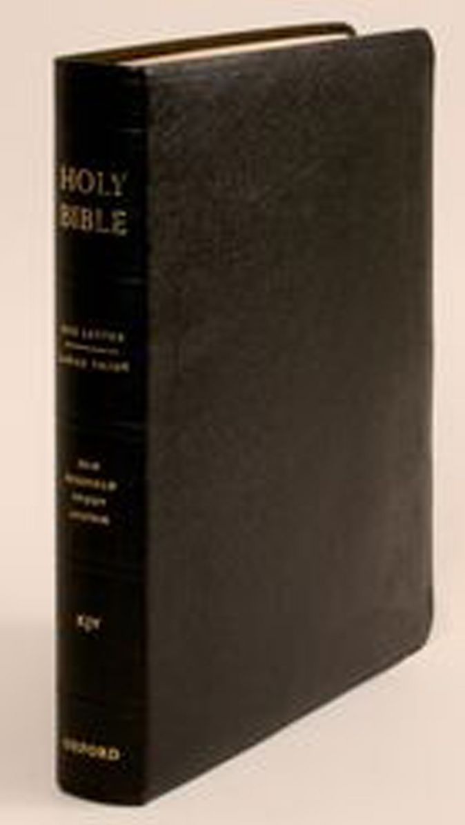 The Old Scofield Study Bible, KJV, Large Print Edition (Black Bonded Leather)
