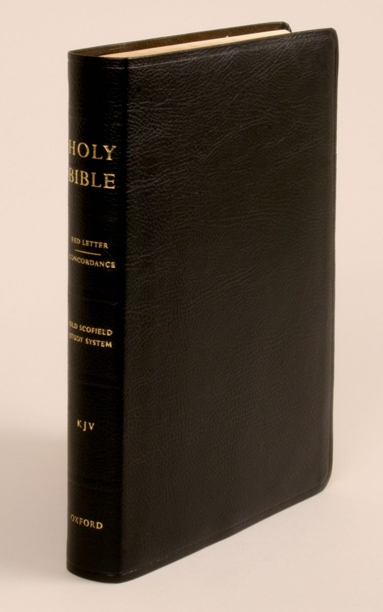 The Old Scofieldi'A Study Bible, KJV, Standard Edition (Black Genuine Leather)