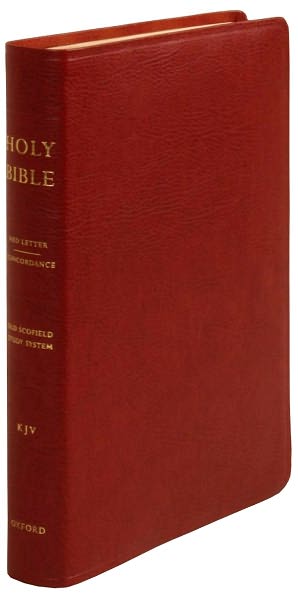 The Old Scofieldi'A Study Bible, KJV, Standard Edition (Genuine Leather, Burgundy)