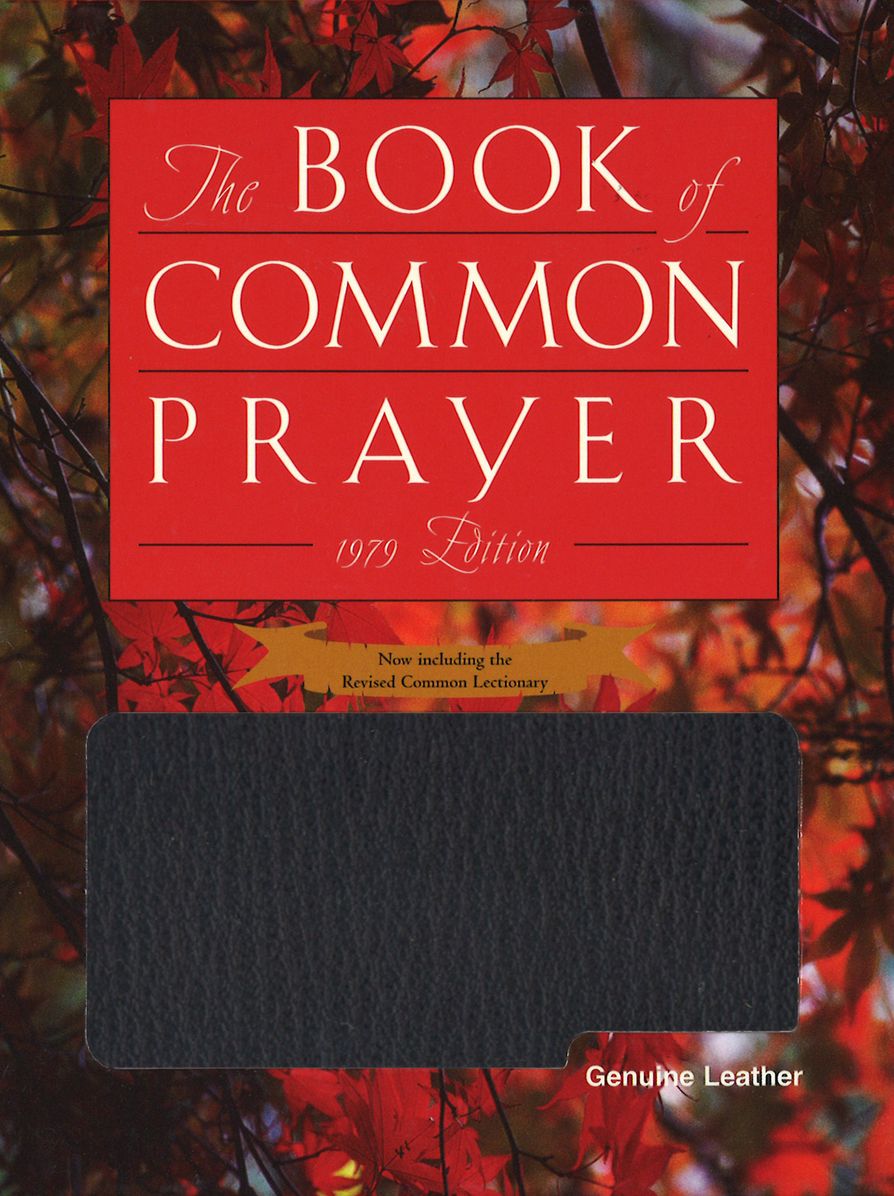 Book of Common Prayer Personal Genuine Leather Black