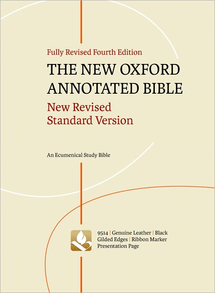 The New Oxford Annotated Bible: New Revised Standard Version [Leather Bound]