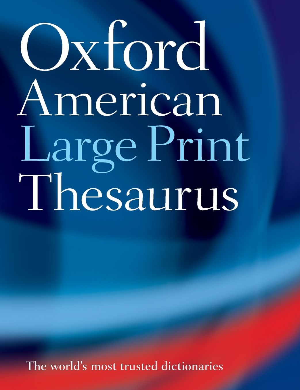 Oxford American Large Print Thesaurus